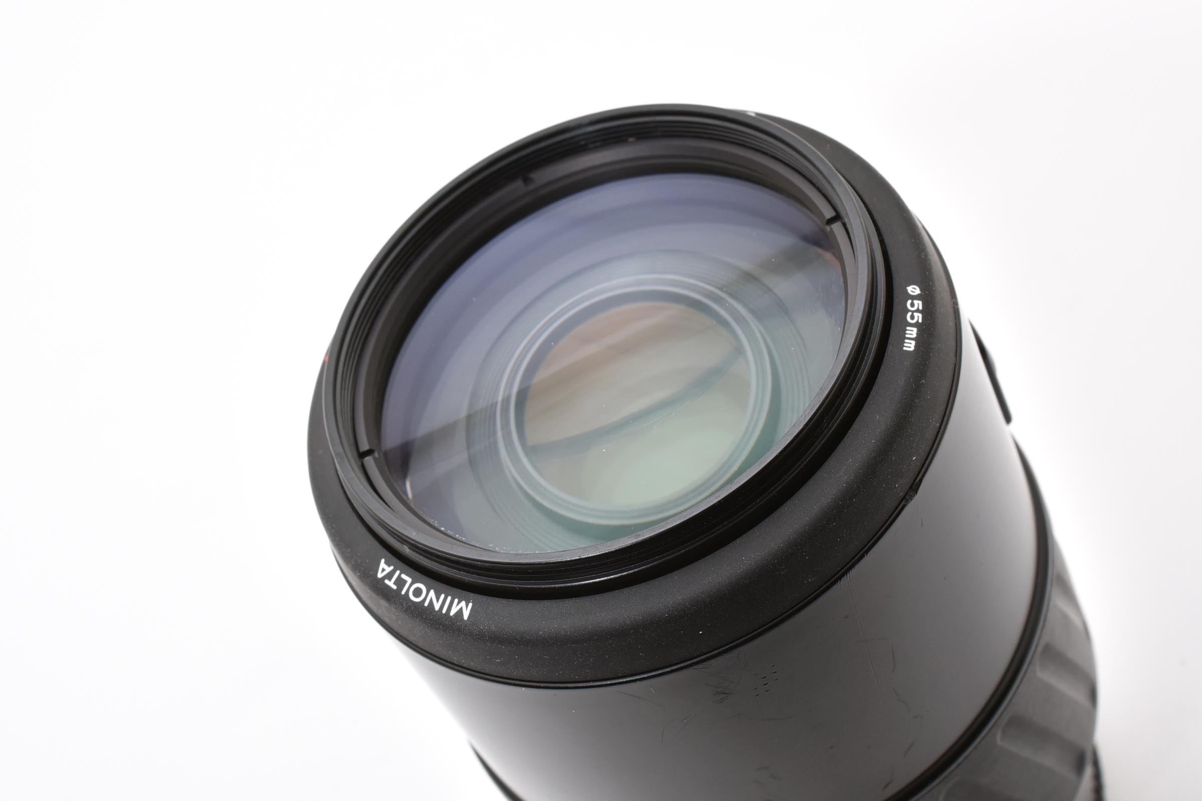 Minolta Af Zoom 100-300mm F4.5-5.6 Zoom Lens Tested Japan 【Exc