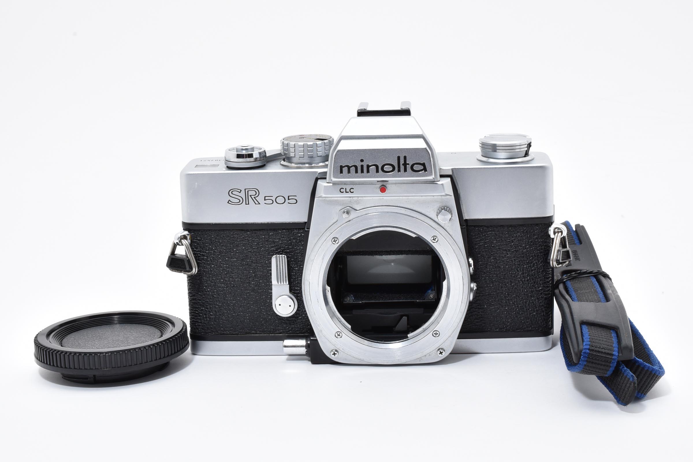 Minolta Sr505 Slr Film Camera New Light Seals Tested Japan 【N