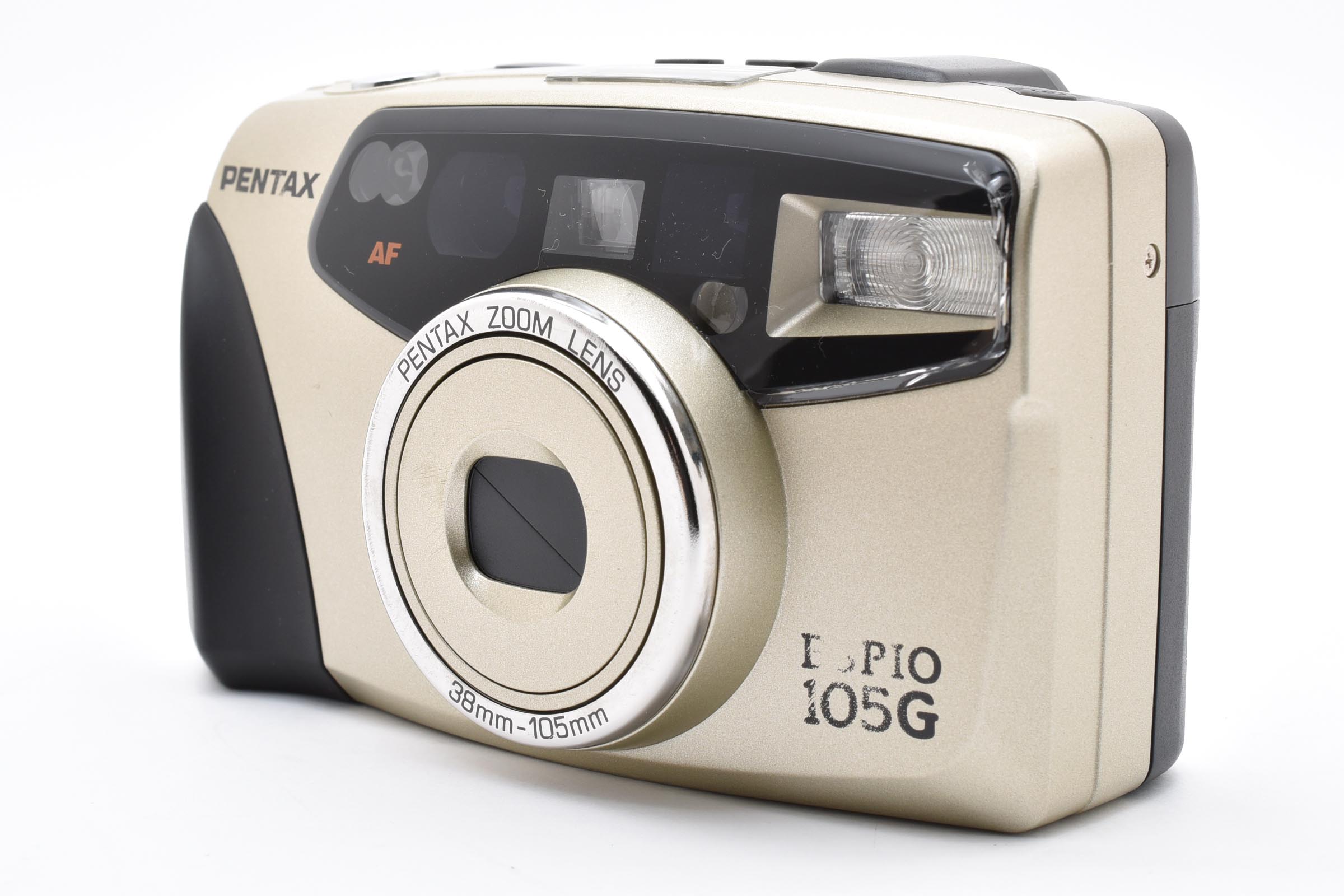 Pentax Espio 105G 35mm Point & Shoot Film Camera Tested Japan